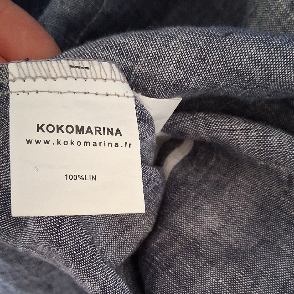 KOKOMARINA 100% Linen Dress - Picture 3 of 5